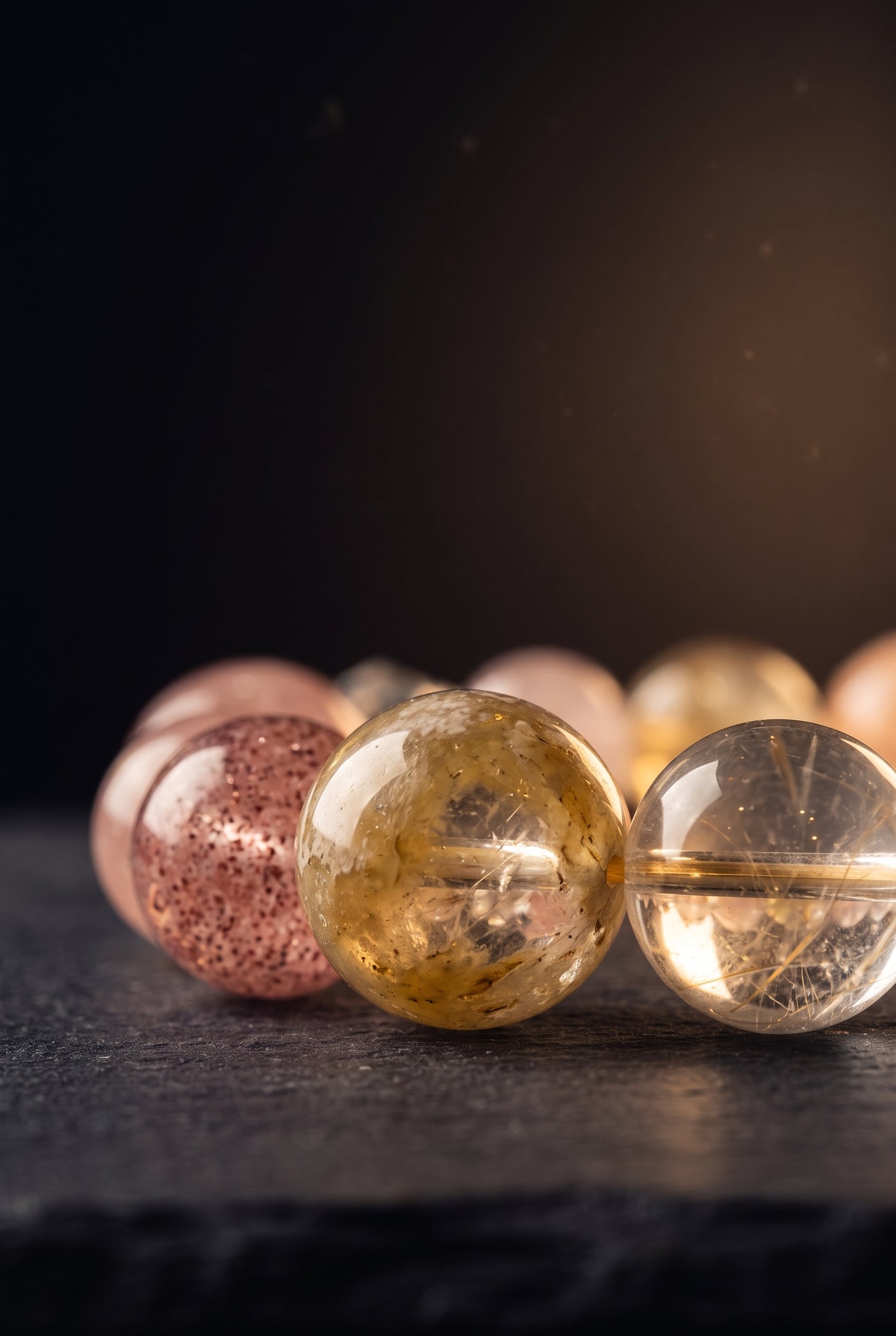 Confection — bead texture detail