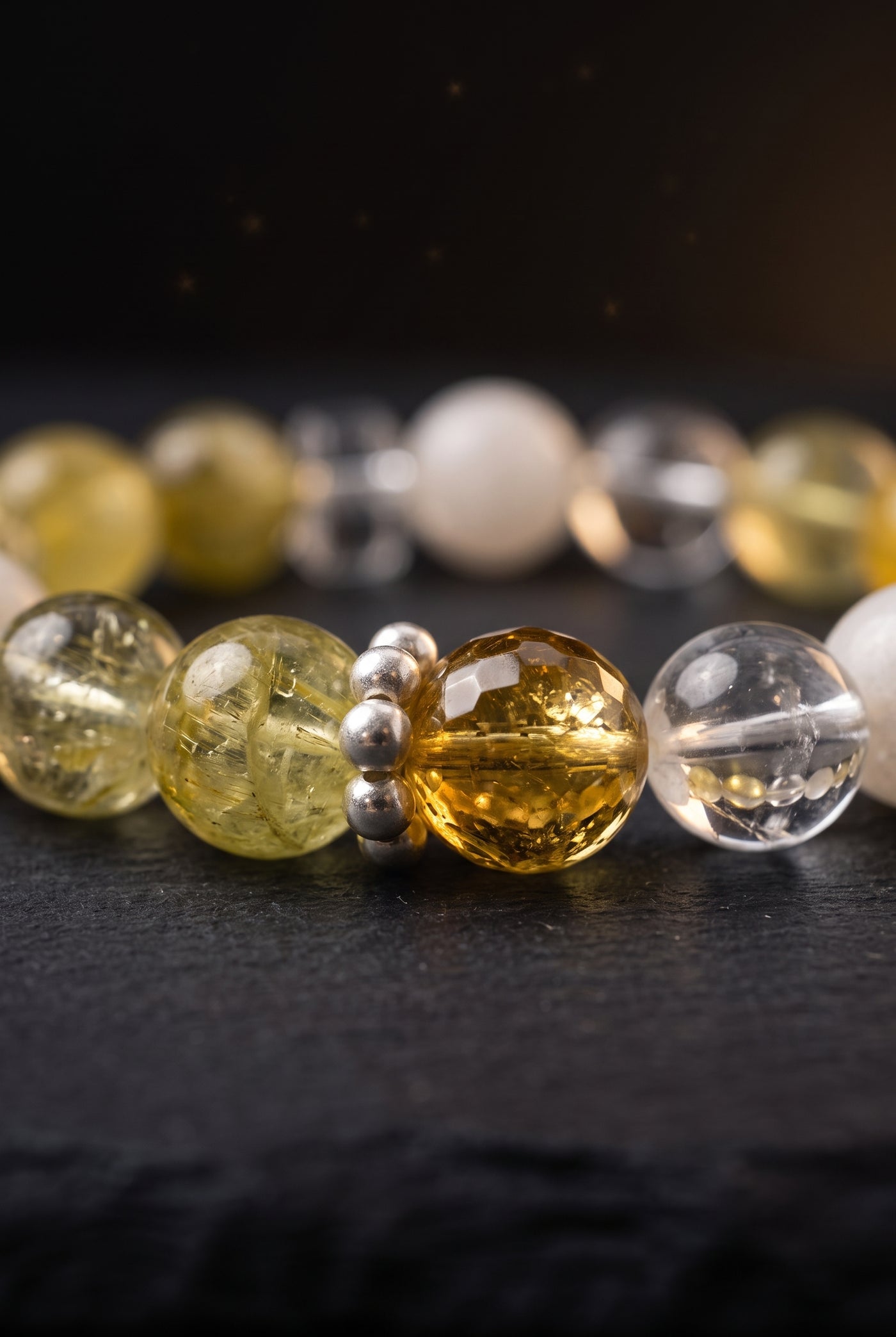 Candlelight — bead texture detail