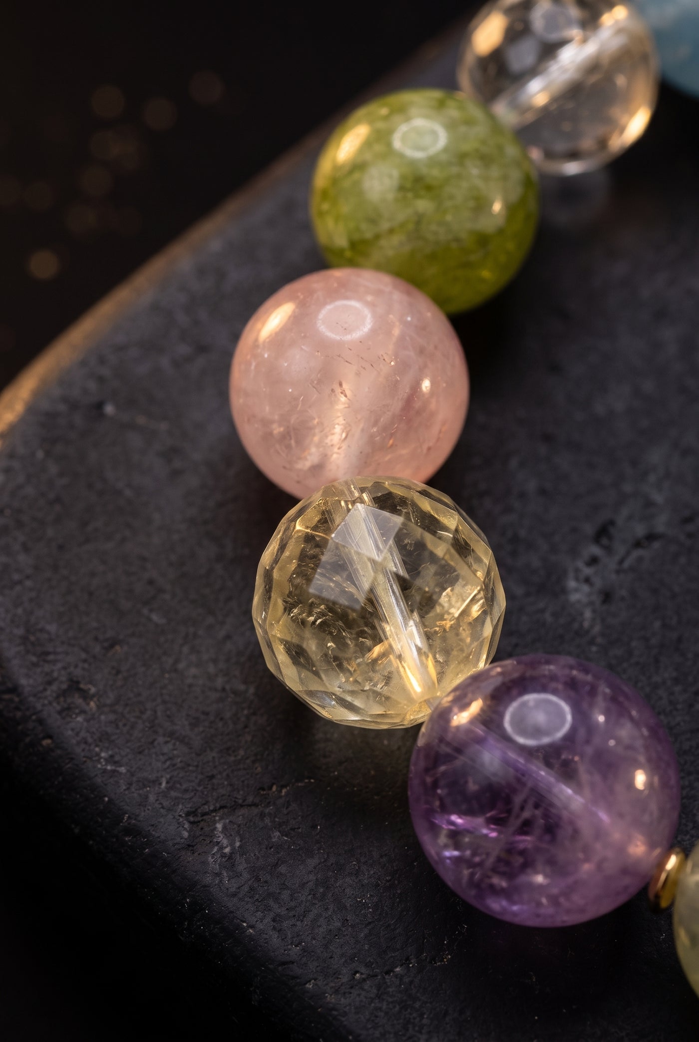 Watercolour — bead texture detail