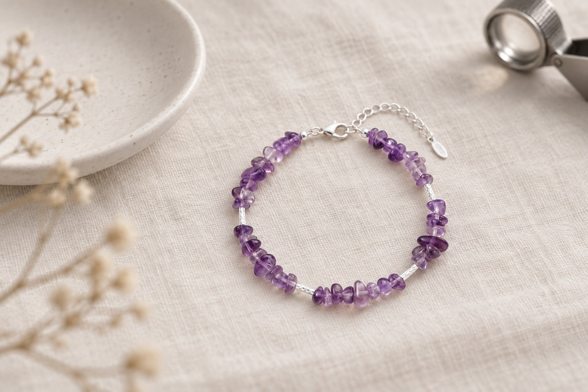 8 mm vs 11.5 mm Amethyst Bracelet: Which Bead Size Is Better for Men?