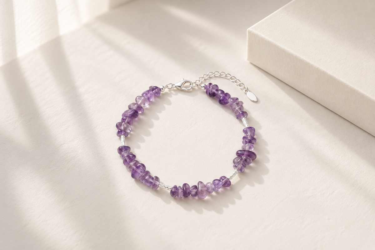 Can You Get an Amethyst Bracelet in Silver for Men?