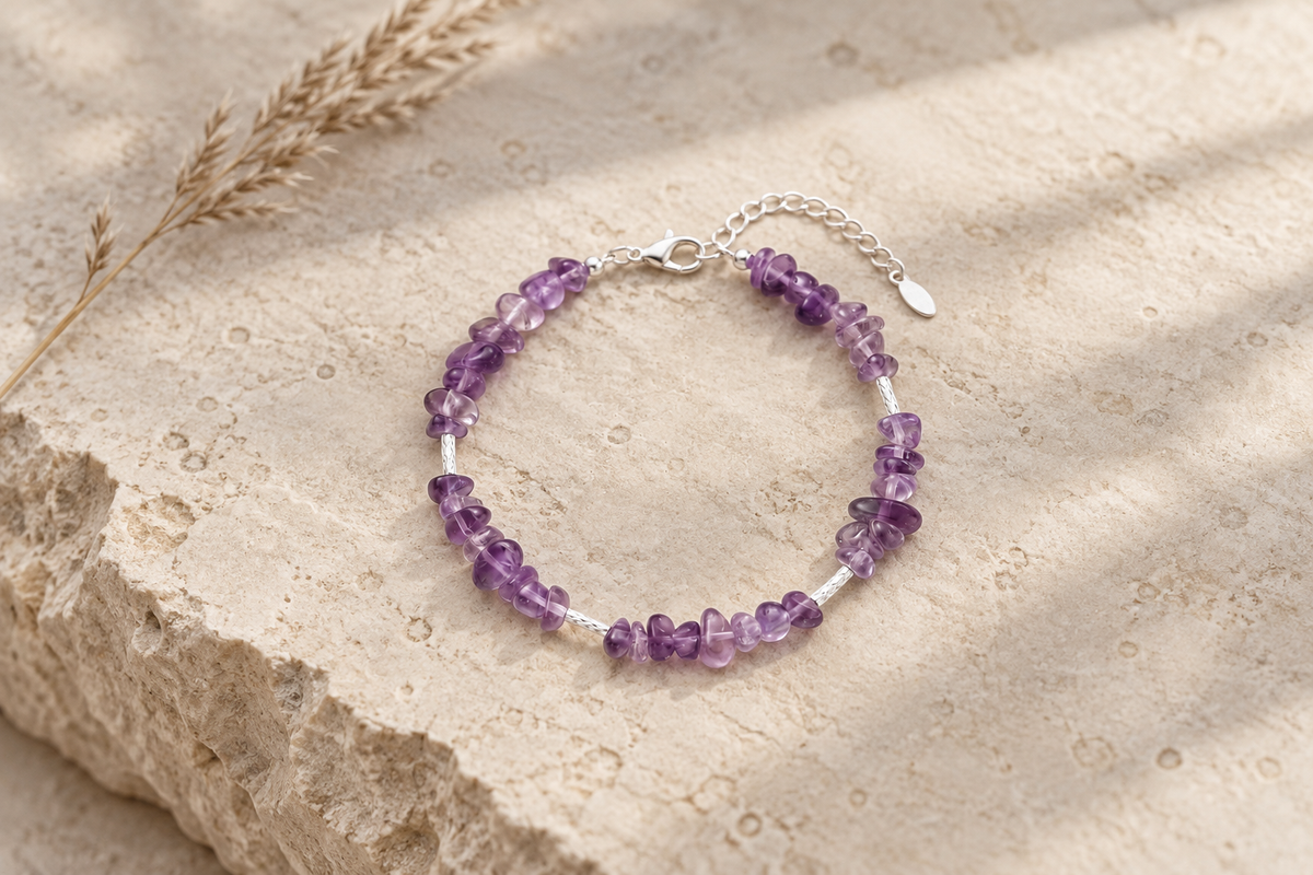 Amethyst vs Aquamarine Bracelet: Which Color Does Crystal Lore Pair with Intuition, Which with Calm?