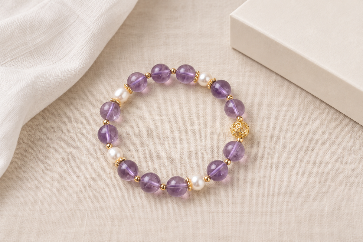 Amethyst vs aquamarine pearl bracelet: which is better for gifting a woman?