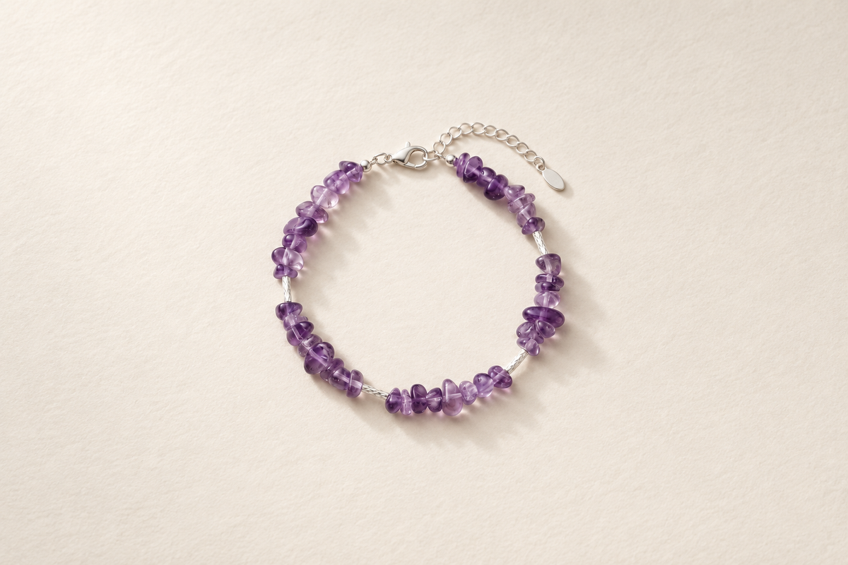 Amethyst vs Clear Quartz Bracelet: Which Crystal Is Traditionally Worn for Calm?