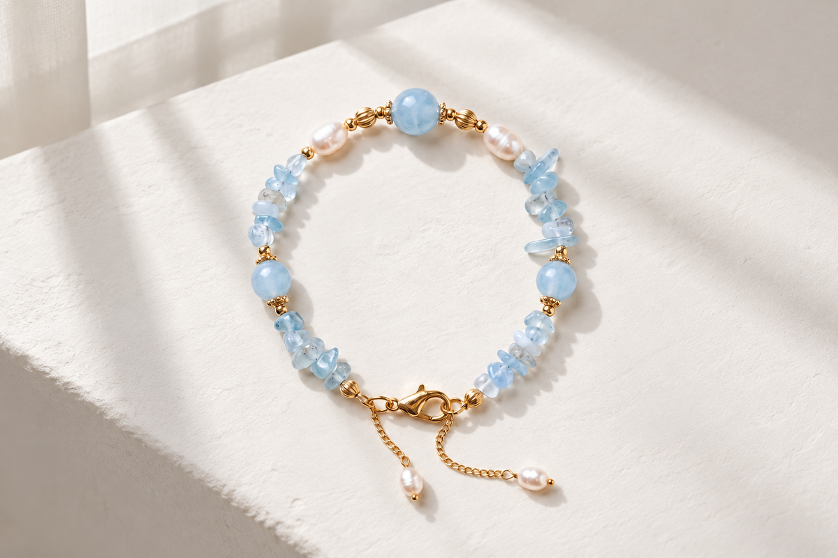 Which Crystal Bracelet Is Traditionally Worn for Calm in Astrology?