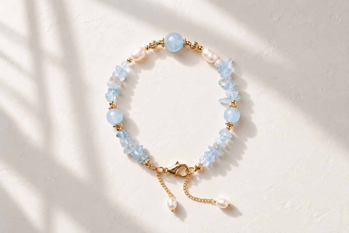 Is an Aquamarine Bracelet the Stone Crystal Lore Pairs with Calm Focus?