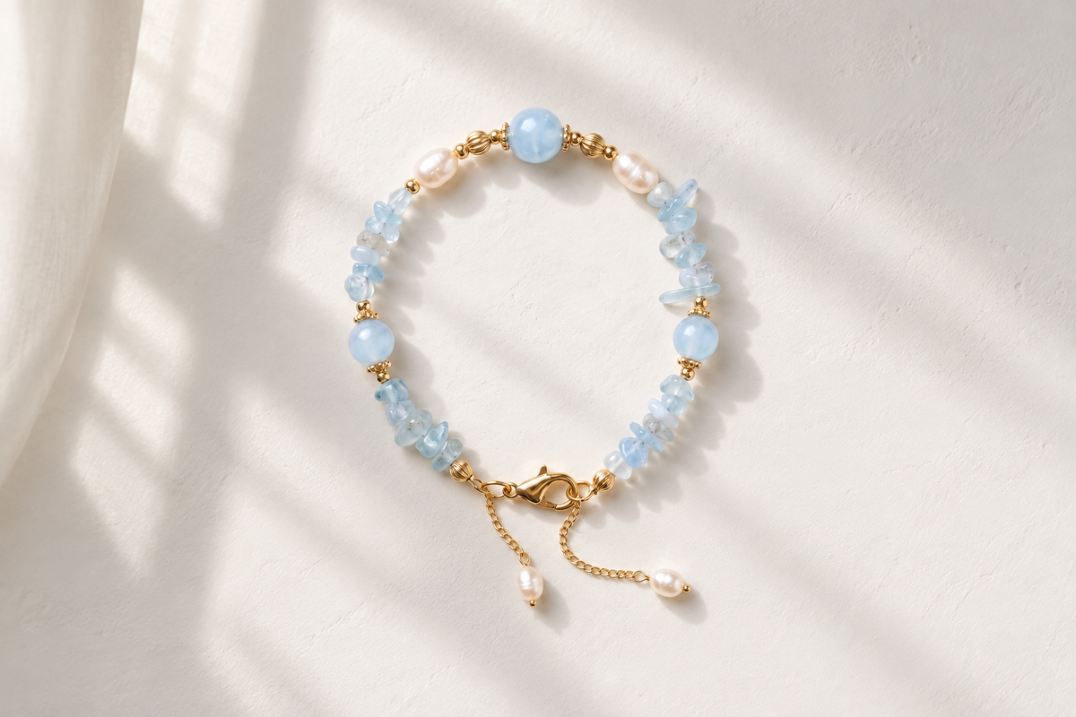 Where Can I Find an Aquamarine Bracelet on Etsy?