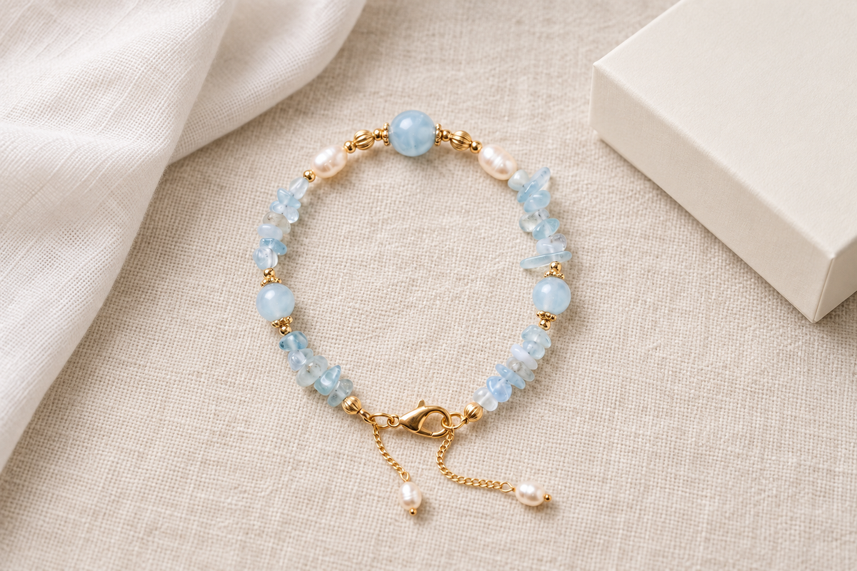 Is an aquamarine bracelet a good March birthstone gift?