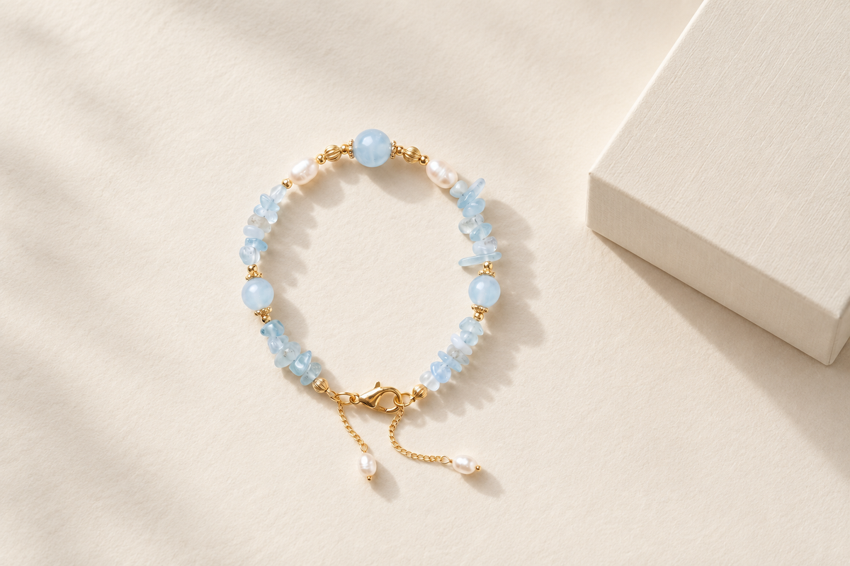Is an aquamarine bracelet a good thank-you gift for a teacher?