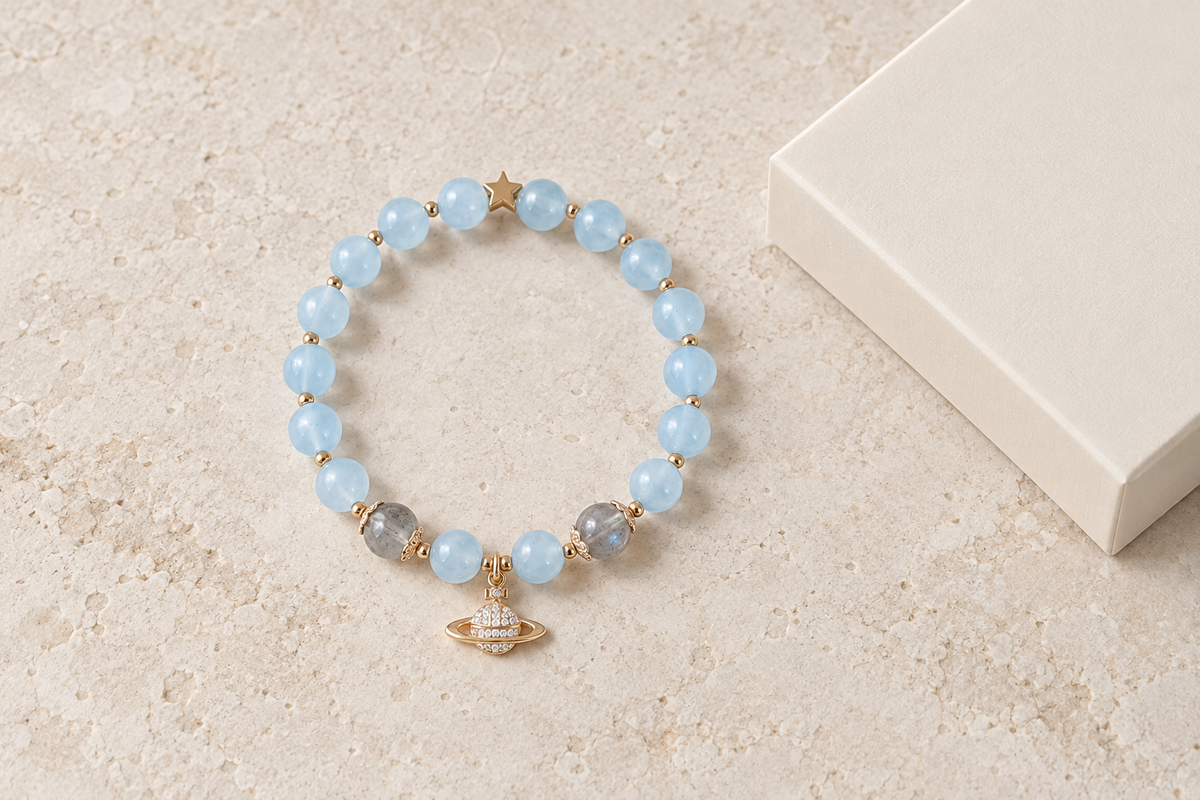 Aquamarine bracelet vs gold bracelet as a gift: which holds up better?