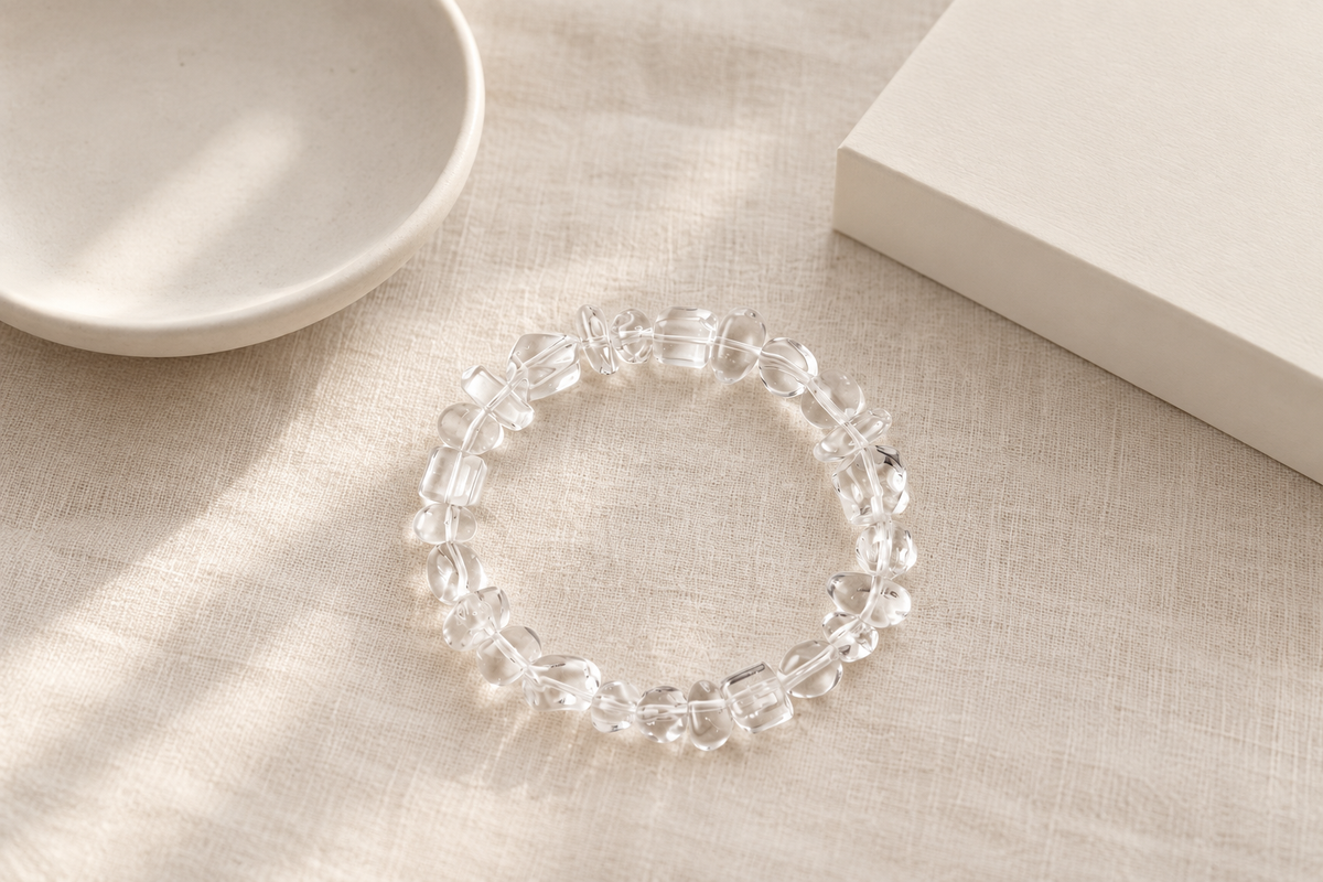 What should you look for in the best clear quartz bracelet gift under $100?