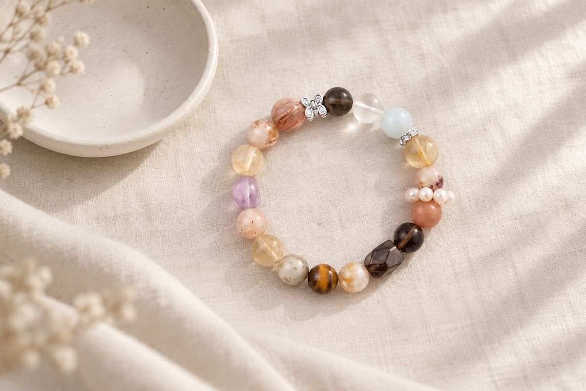 Where can I find a black agate bracelet for men?