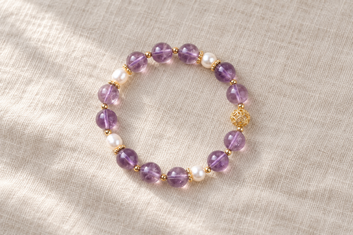 Black Agate vs Amethyst Bracelet: Which Is Better for Men?