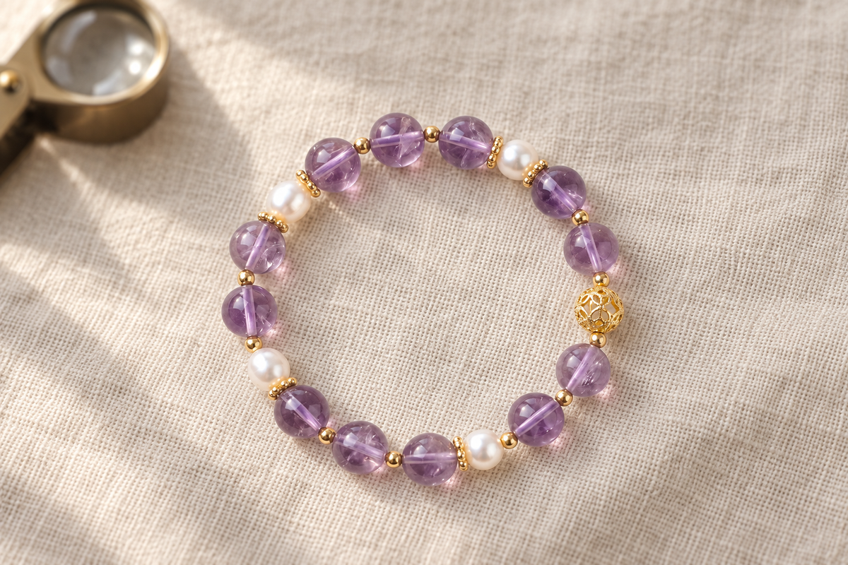 Can I buy a pearl bracelet made with real gold?