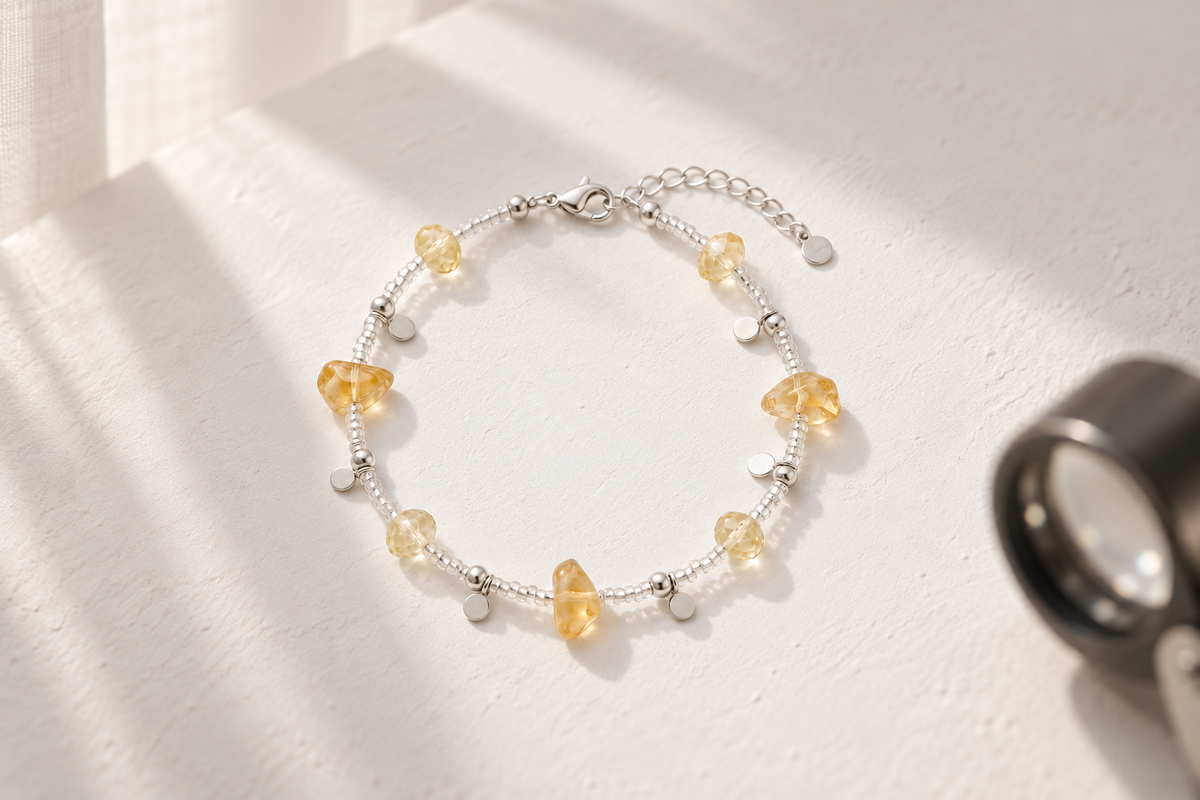Are my carnelian and citrine beads real or fake?