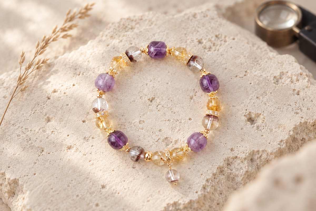 Are This Citrine and Green Aventurine Real or Fake?