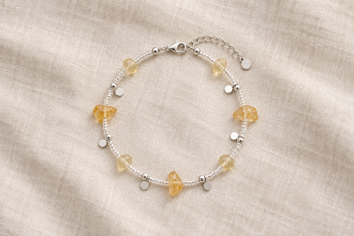 What does it mean when a citrine bracelet breaks?