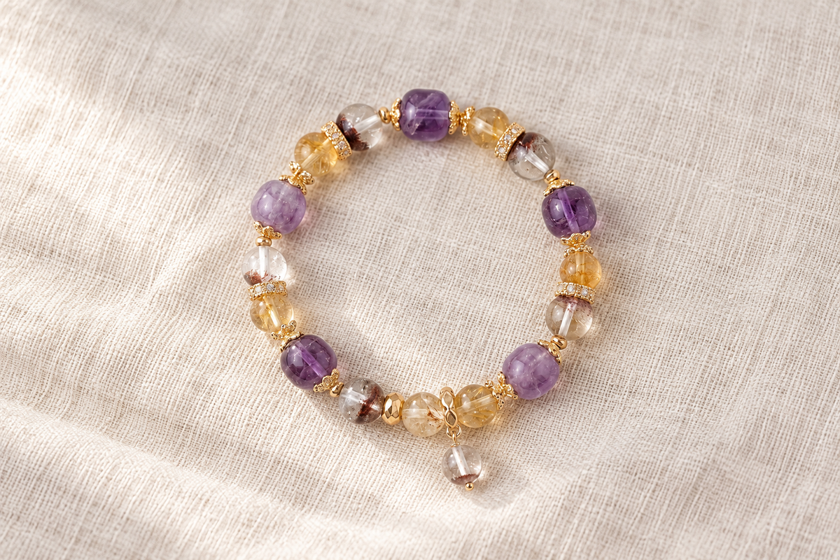 Is a citrine bracelet with gold accents worth buying?