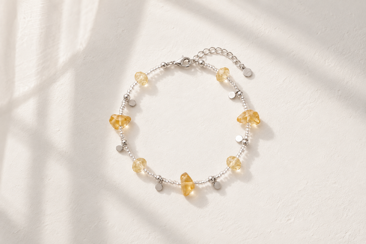 What Does a Citrine Mantra Bracelet Mean?