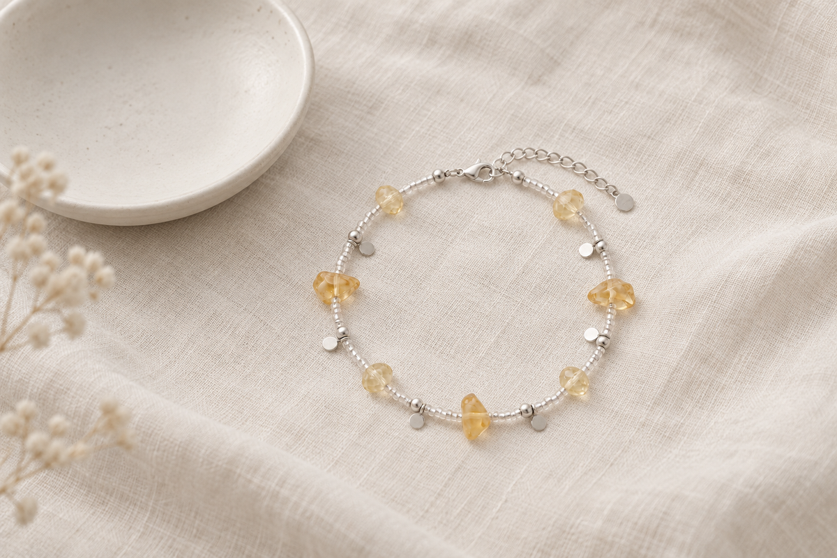 Can I Wear a Citrine and Pyrite Bracelet Together?