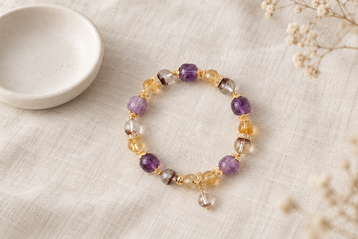 Citrine vs Peach Moonstone: Which Is Better for an Orange Crystal Bracelet?