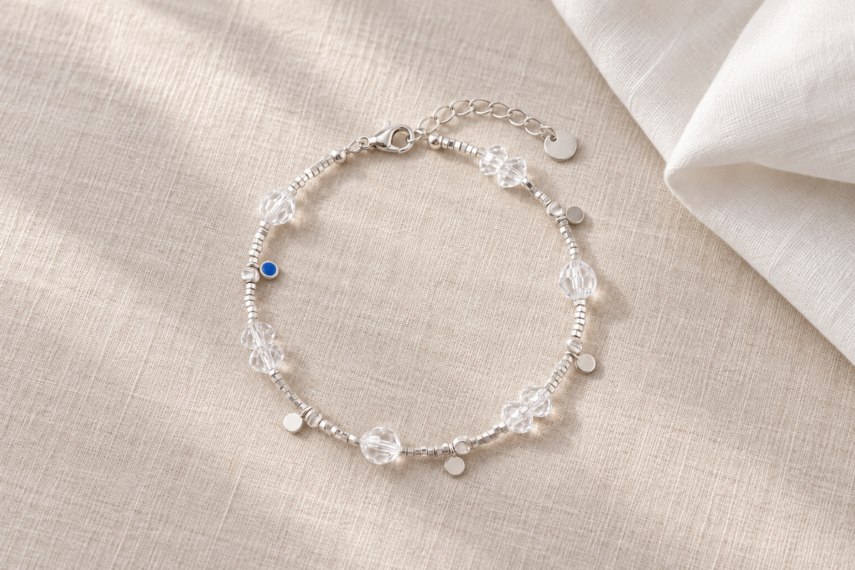 How Do You Clean Brass and Sterling Silver on a Crystal Bracelet?