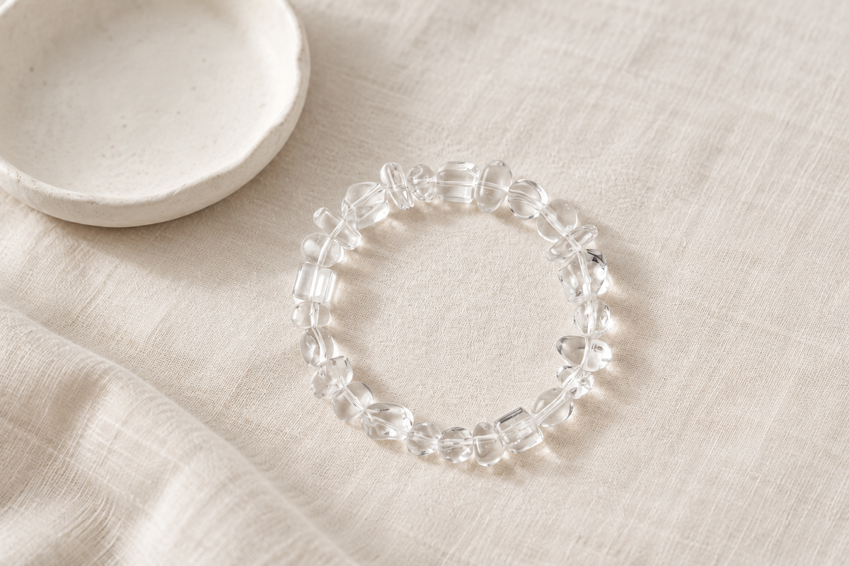 Why did my clear quartz bracelet break?