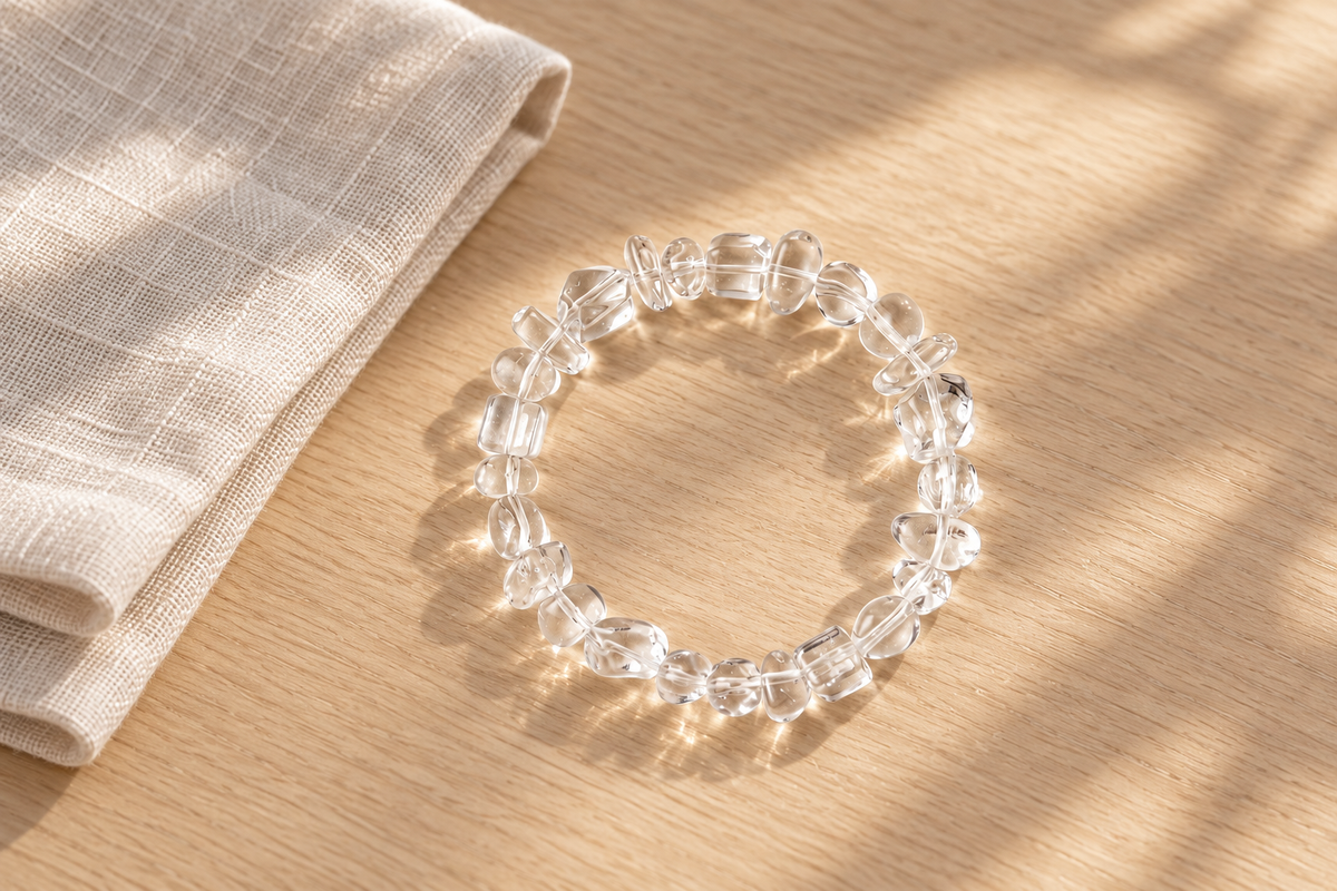 What does a clear quartz bracelet mean when I wear it?