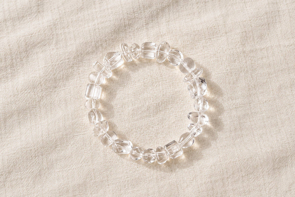Clear Quartz vs Green Phantom Quartz: Which Crystal Bracelet Is Traditionally Worn for Clarity, Which for Growth?