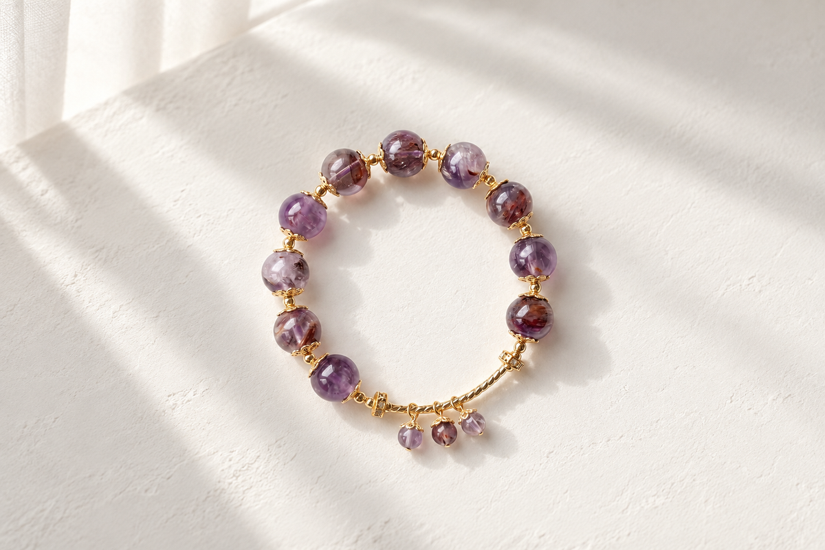 Clear Phantoms vs Deep Purple Super Seven Bracelet: Which Looks Higher Quality?