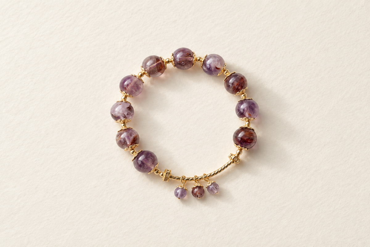 What crystal bracelet combos work well together when I stack them on one wrist?