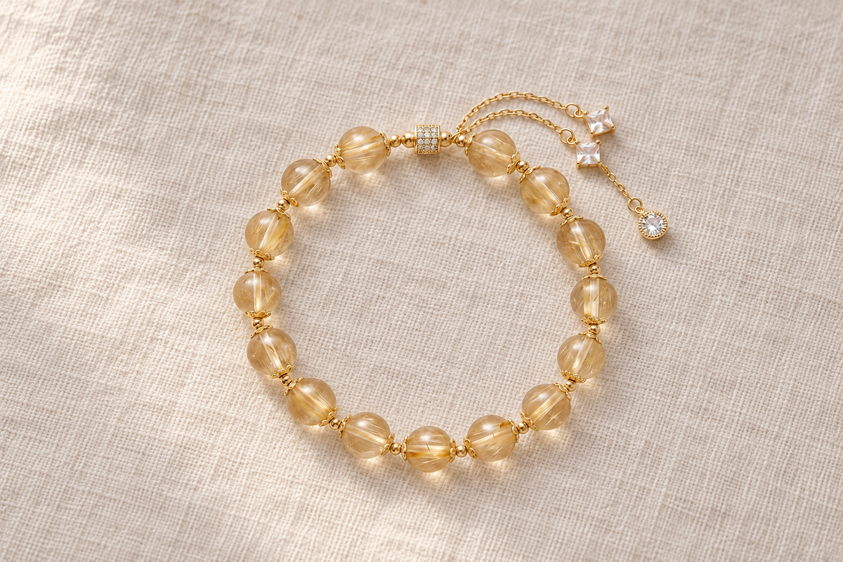 Smoky Quartz vs Gold Rutilated Quartz Bracelet: Which Meaning Fits You?