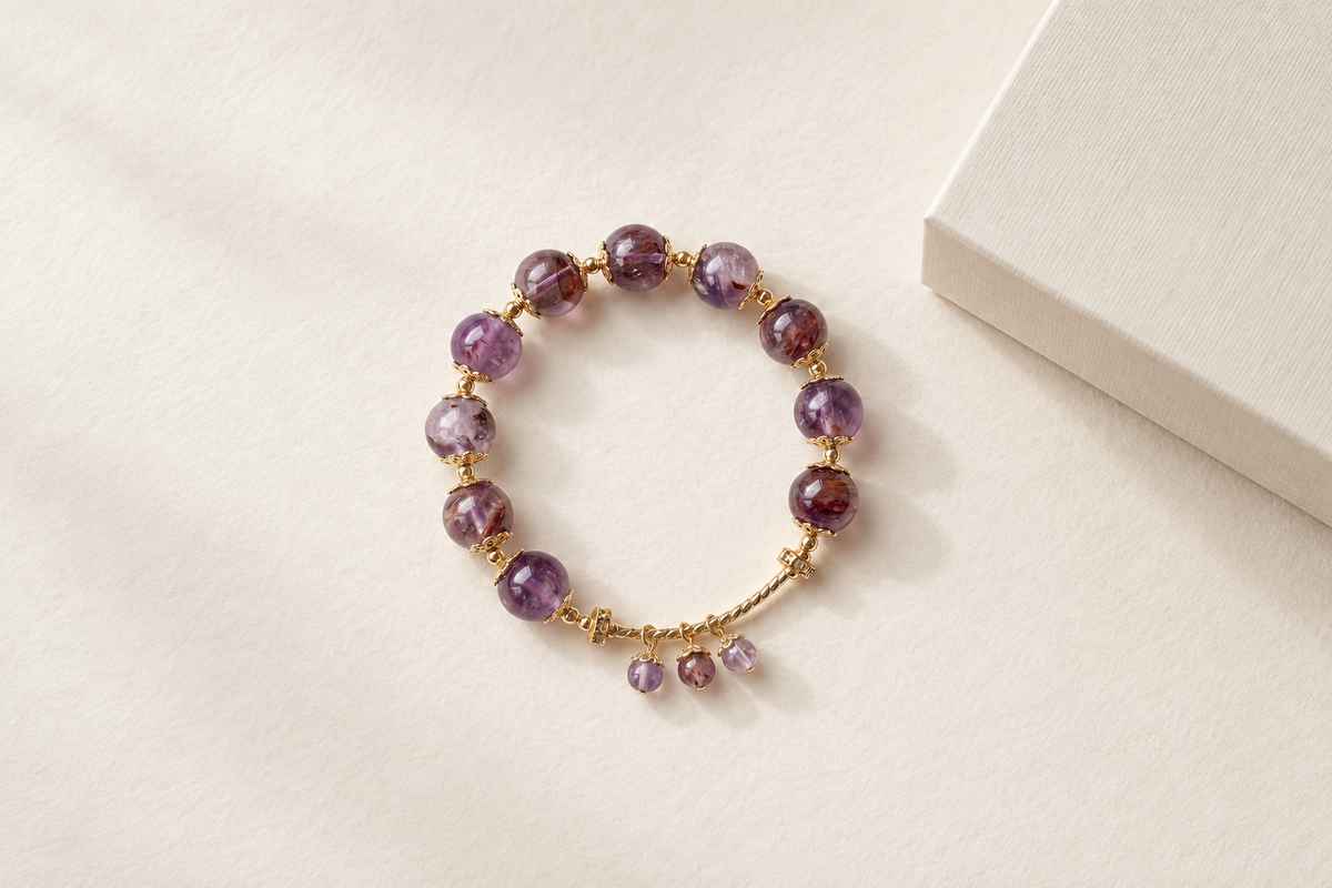 What are the benefits of a crystal bracelet for men?