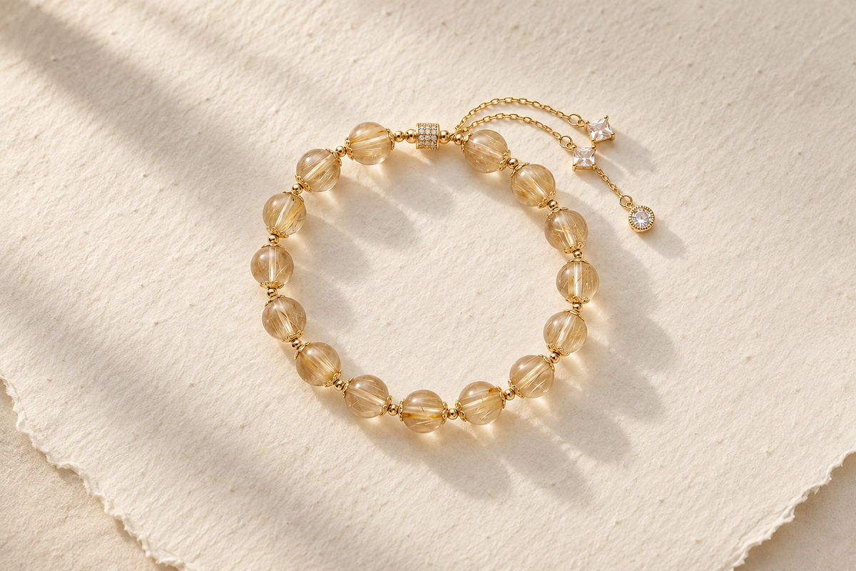What are crystal bracelets used for, and which one is traditionally worn for confidence?