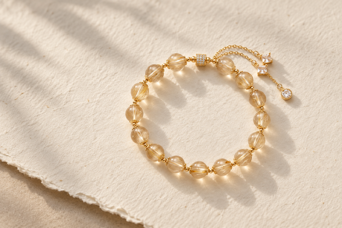 What Crystal Bracelets Look Good with Gold?