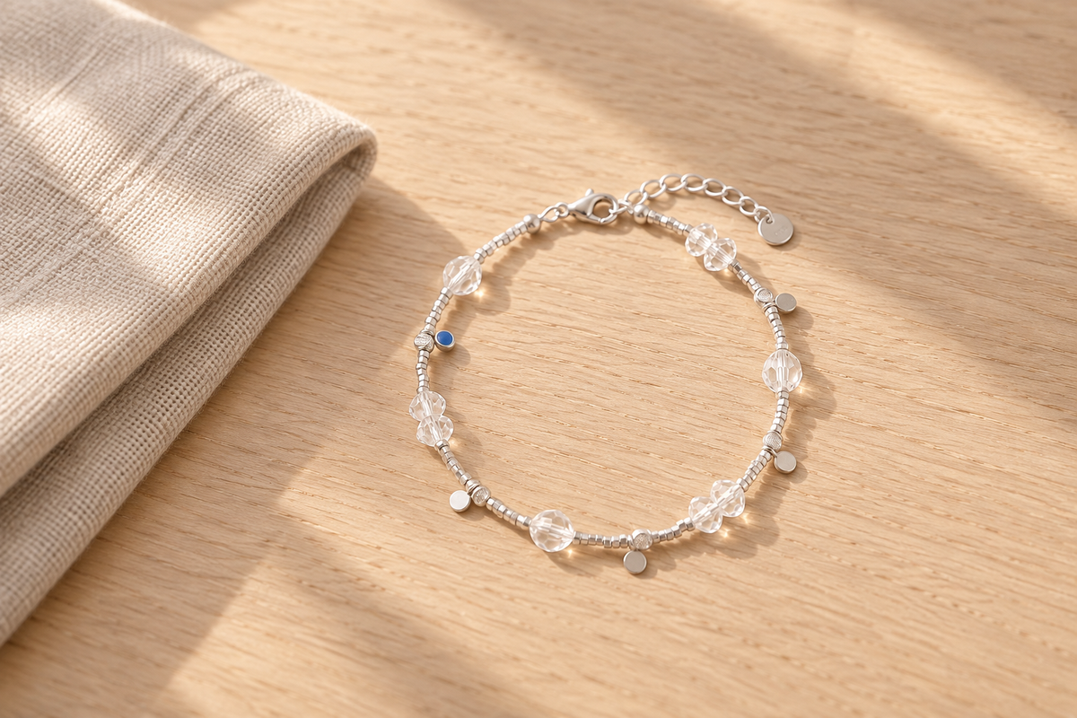 Faceted vs Nugget: Which Clear Quartz Bracelet Is Better for Men?