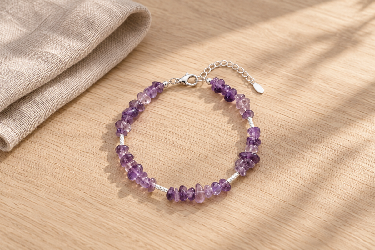 What is a fair price for an amethyst crystal bracelet before I buy one?
