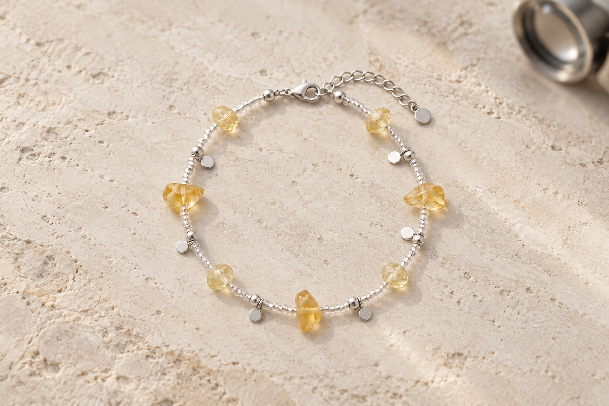 Where can I find a real citrine bracelet for women?