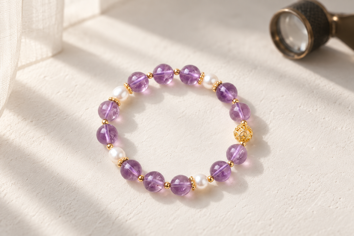 How can I find a real pearl bracelet for men?