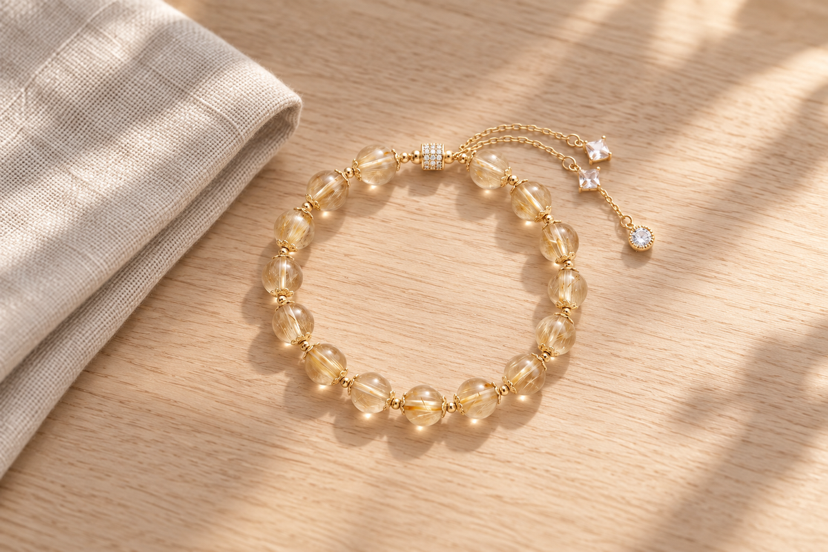 Which fluorite bracelet symbolizes a fresh start?