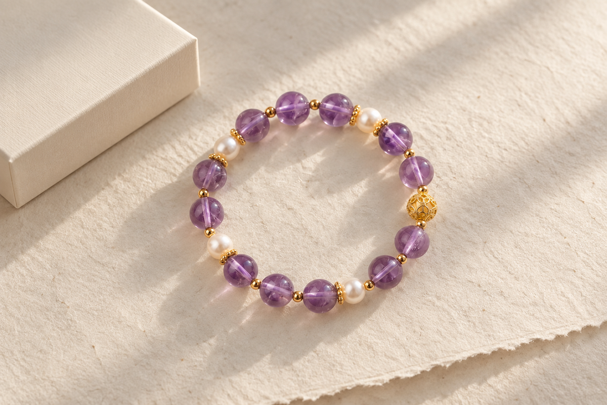 Fluorite Bracelet vs Amethyst Bracelet for Men: Which Looks Less 'Crystal-Girl'?