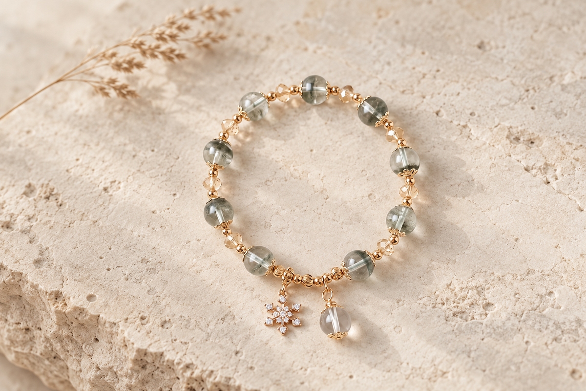 Which crystal bracelet is traditionally worn for energy?