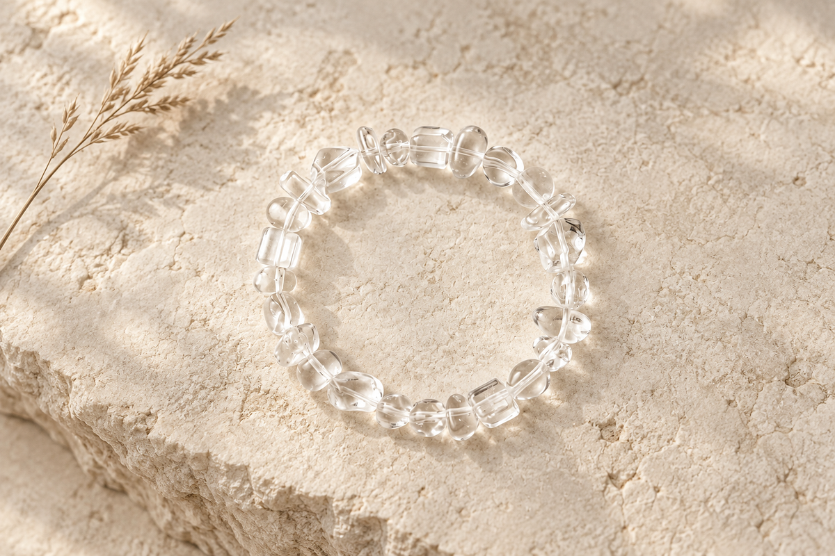 What is the price of a genuine crystal quartz bracelet?