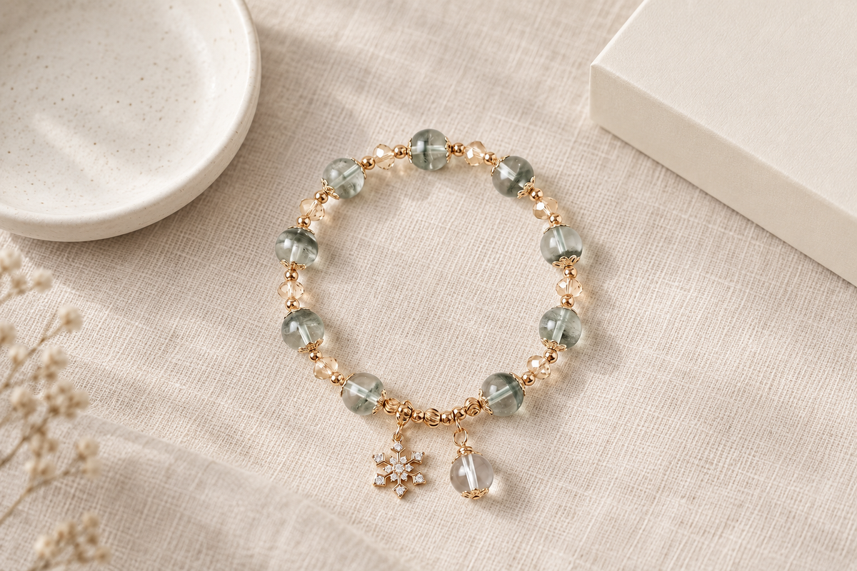 Green Phantom Quartz Bracelet for Men — Is It a Good Gift?