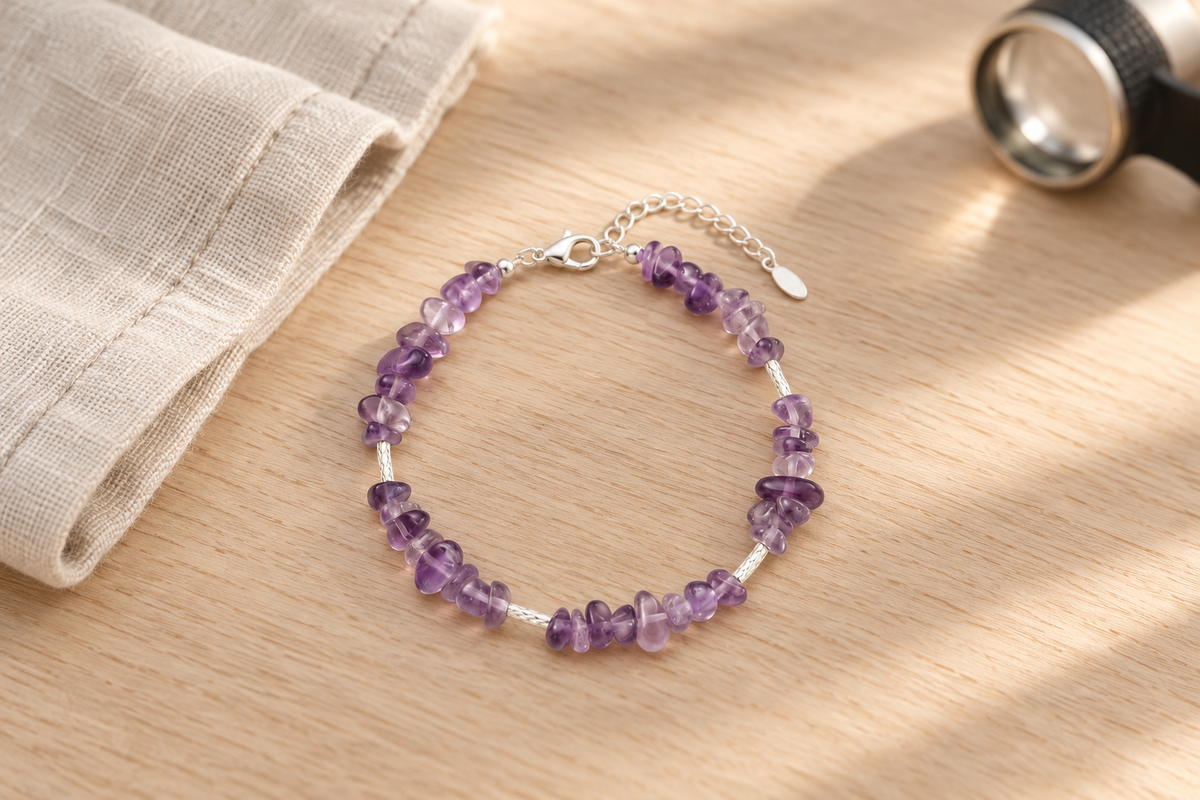 Heated Amethyst vs Natural Amethyst: Which Is Better for a Bracelet?
