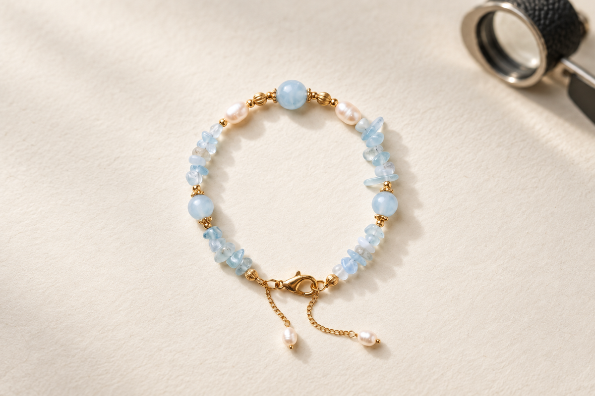 How Do You Identify a Real Aquamarine Bracelet?