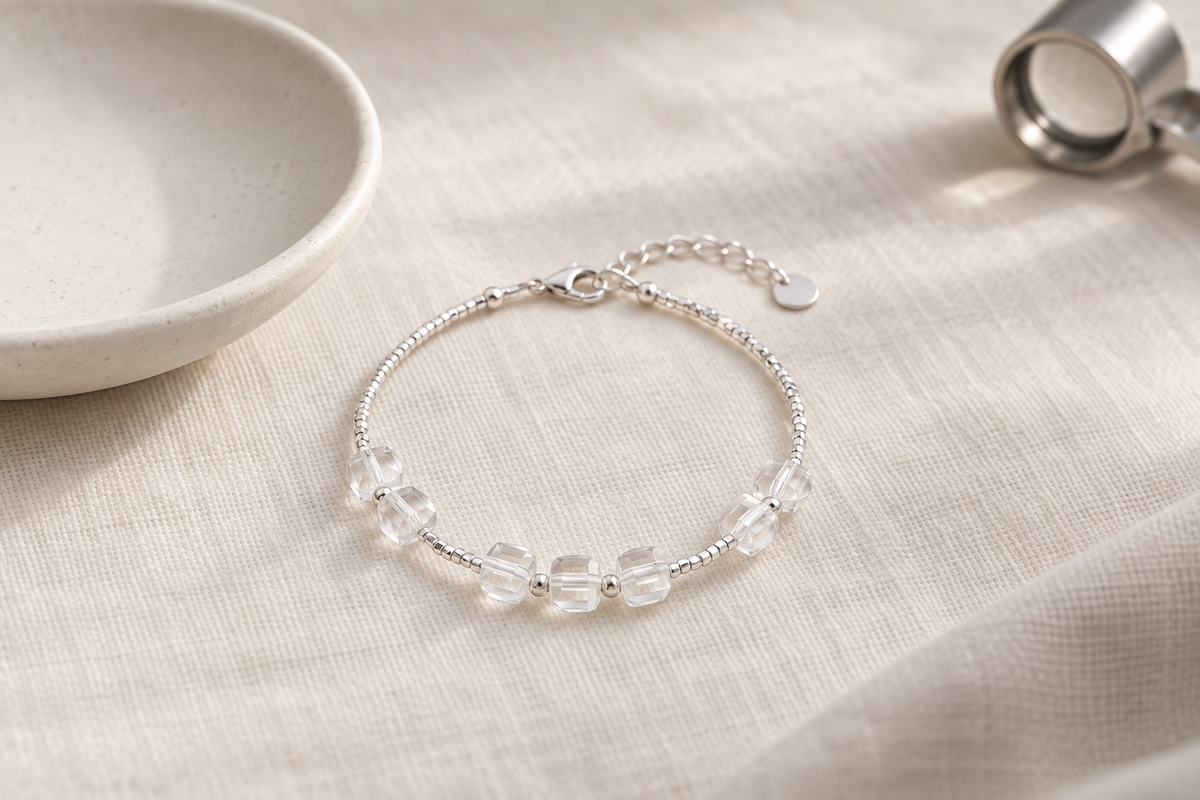 How Can I Tell if My Clear Quartz Bracelet Is Real or Just Glass?