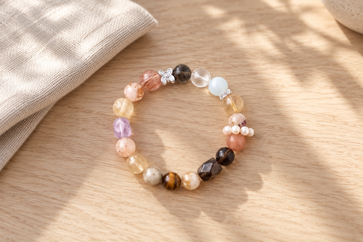 Matched Tones vs Mixed Stones: Which Is Better for Men Stacking Crystal Bracelets?