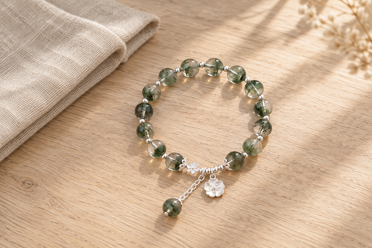 How Can Men Style a Black Agate Bracelet?