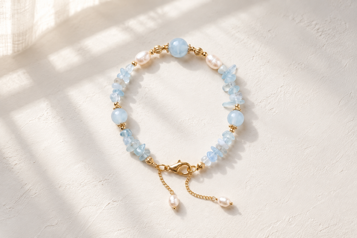 What should I look for in a pearl bracelet for a baby?